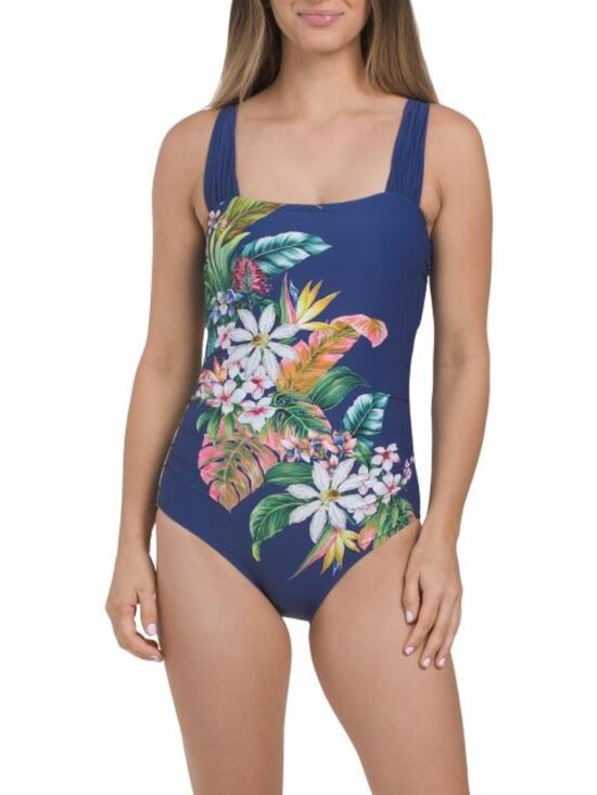 Jantzen Other - JANTZEN Upf 50 Hilda Glam Tummy Control One-piece Swimsuit